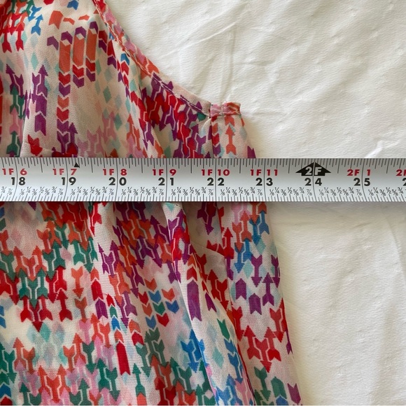 Daniel Rainn Women’s Size 1X multi colored sleeveless top - Picture 7 of 7